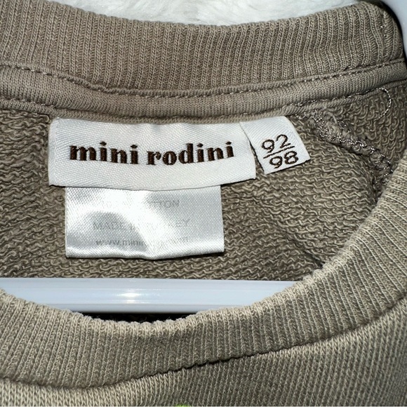 Mini Rodini Cherries Print Crewneck Sweatshirt Cotton (92/98) 1.5-3 Years Cherry - Picture 3 of 9